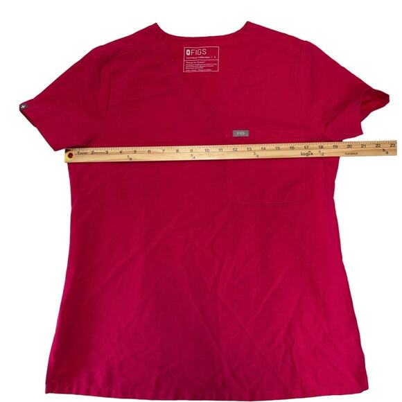Figs Sz S Catarina FW1000‎ Scrub Top Set of 3 Blue Pink Tan - Picture 5 of 12